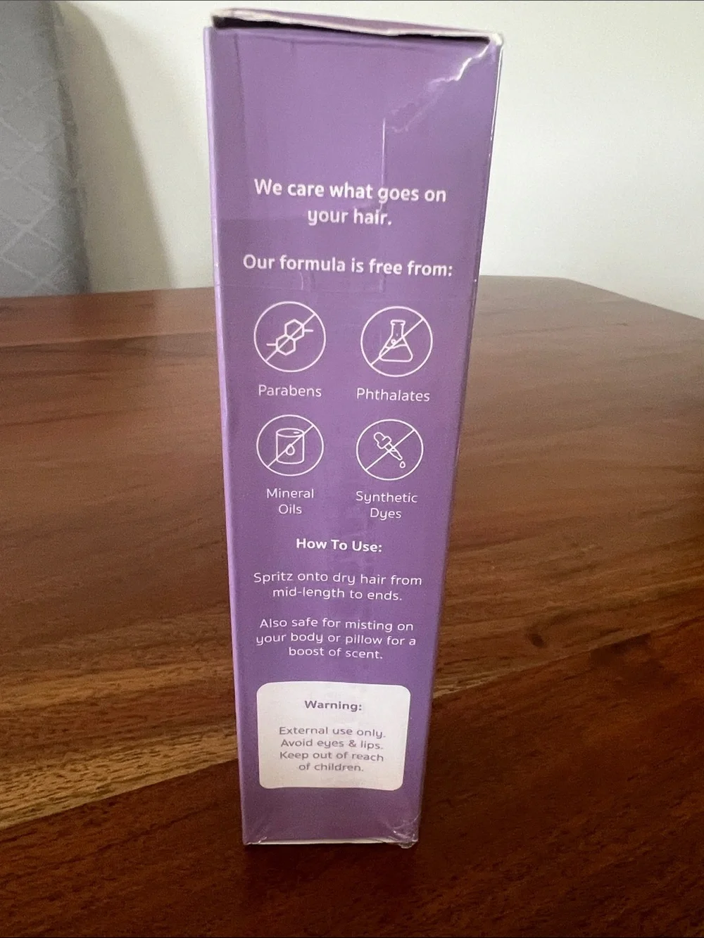 Blush Affair Hair Perfume — Lavender Pink